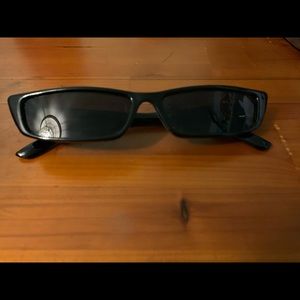 Black Mini Frame Sunglasses